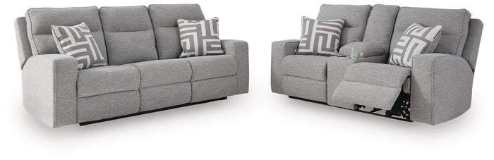 Vantar Power Reclining Sofa and Loveseat
