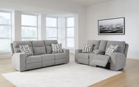 Vantar Power Reclining Sofa and Loveseat