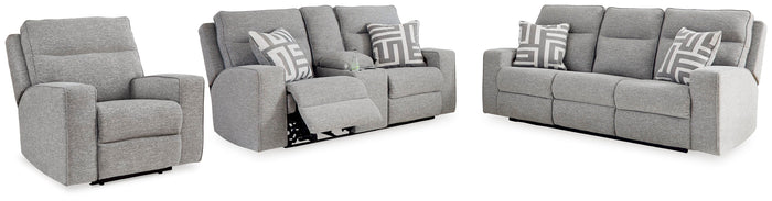 Vantar Power Reclining Sofa with Loveseat and Recliner