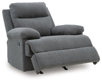 Verrin Recliner in Charcoal