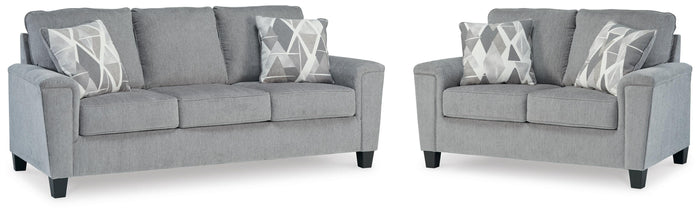 Wrenley Sofa and Loveseat