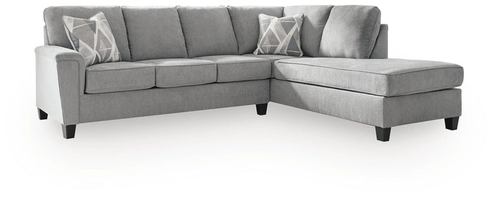 Wrenley 2-Piece Sectional with Chaise in Steel II
