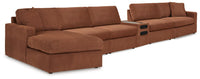 Marlow 6-Piece Sectional in Spice VIII