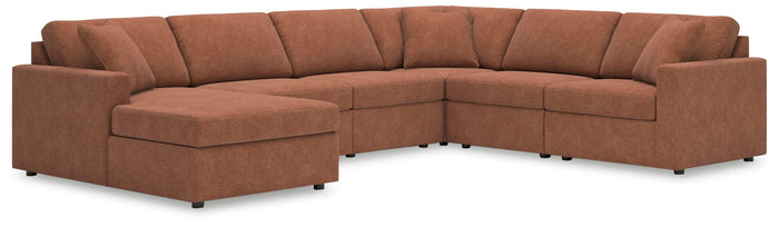 Marlow 6-Piece Sectional in Spice V
