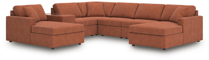 Marlow 7-Piece Sectional in Spice II