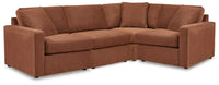 Marlow 4-Piece Sectional in Spice V