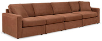 Marlow 4-Piece Sectional in Spice