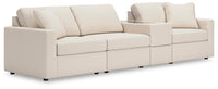 Marlow 4-Piece Sectional in Oyster Performance Fabric III