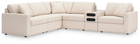 Marlow 6-Piece Sectional in Oyster Performance Fabric III