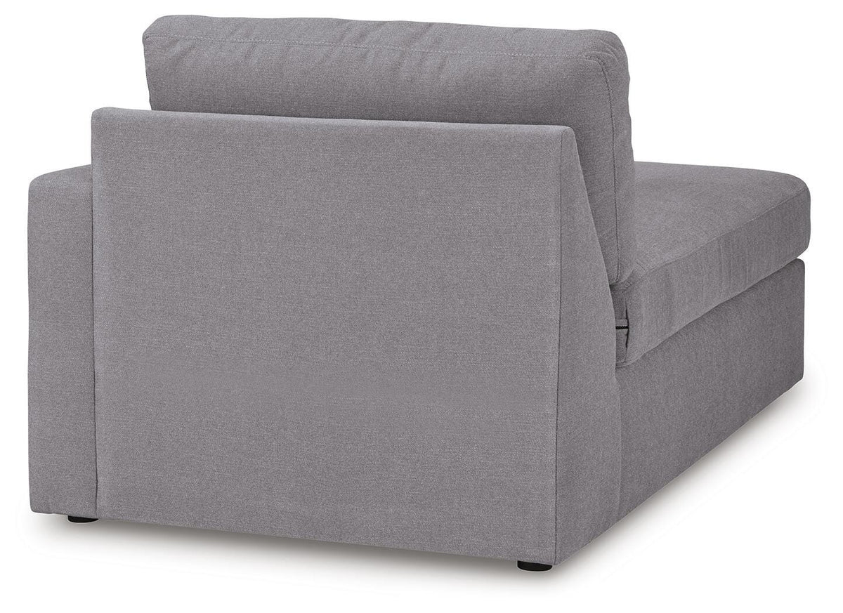 Marlow 5 Piece Sectional with Audio Console in Granite