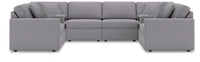 Marlow 8-Piece Sectional in Granite Default