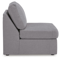 Marlow 4-Piece Sectional with Chaise in Granite Performance Fabric VIII
