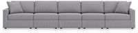 Marlow 5-Piece Sectional in Granite Default