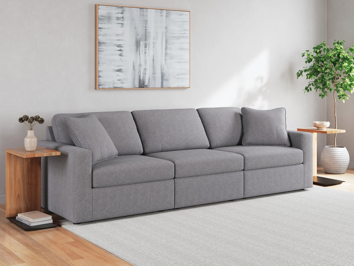 Marlow 3-Piece Sectional in Granite II