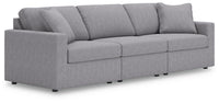 Marlow 3-Piece Sectional in Granite II