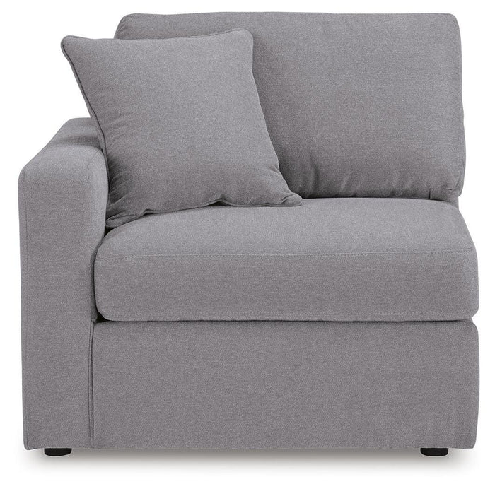 Marlow 6-Piece Sectional and 2 Ottomans in Granite II