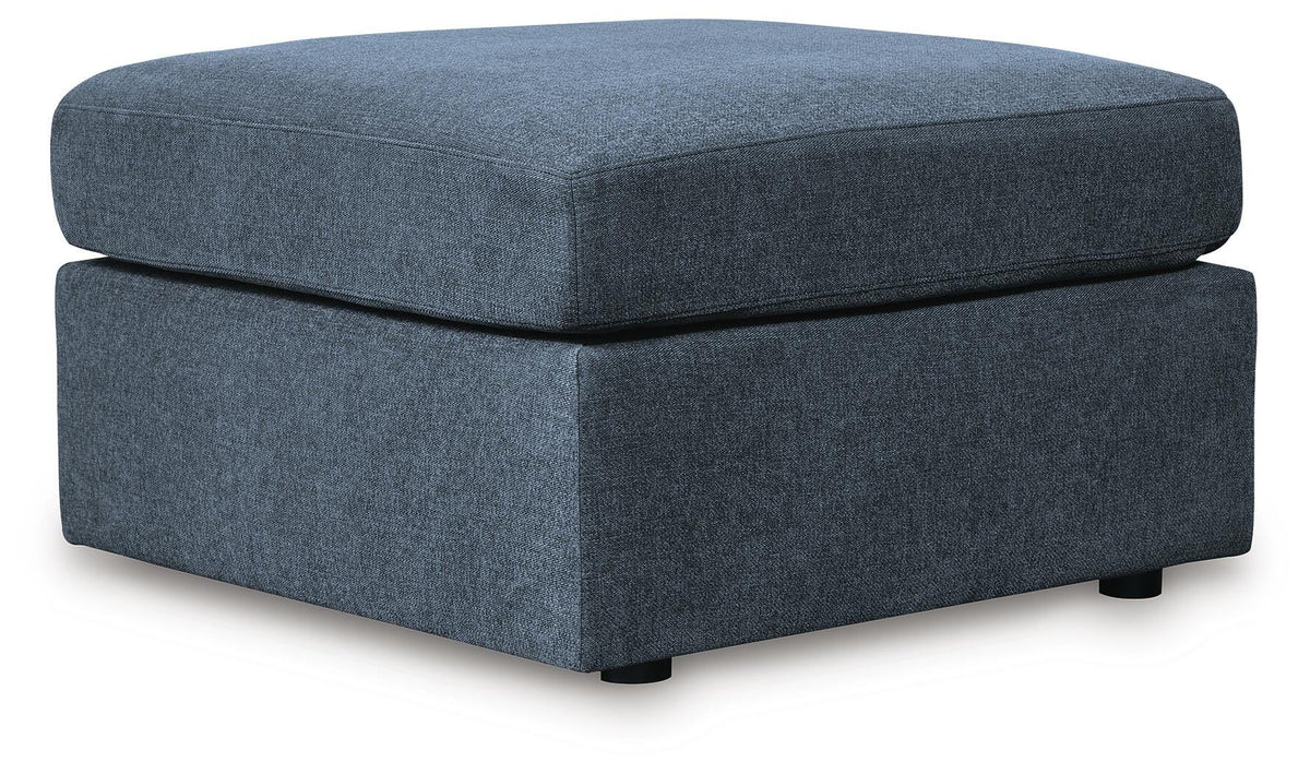 Marlow 5-Piece Sectional and Ottoman in Ink