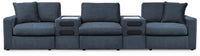 Marlow 5-Piece Sectional in Ink Performance Fabric