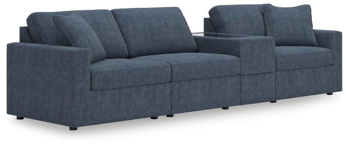 Marlow 4-Piece Sectional in Ink Performance Fabric III