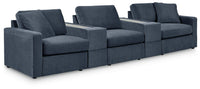 Marlow 5-Piece Sectional in Ink Performance Fabric III