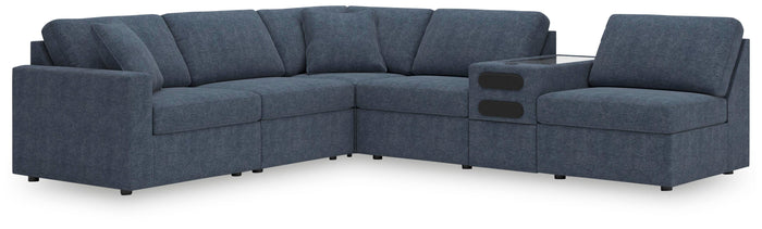 Marlow 6-Piece Sectional in Ink Performance Fabric IV