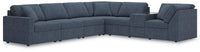 Marlow 7-Piece Sectional in Ink Performance Fabric III