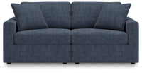 Marlow 3-Piece Sectional Sofa and 2-Piece Sectional Loveseat in Ink II