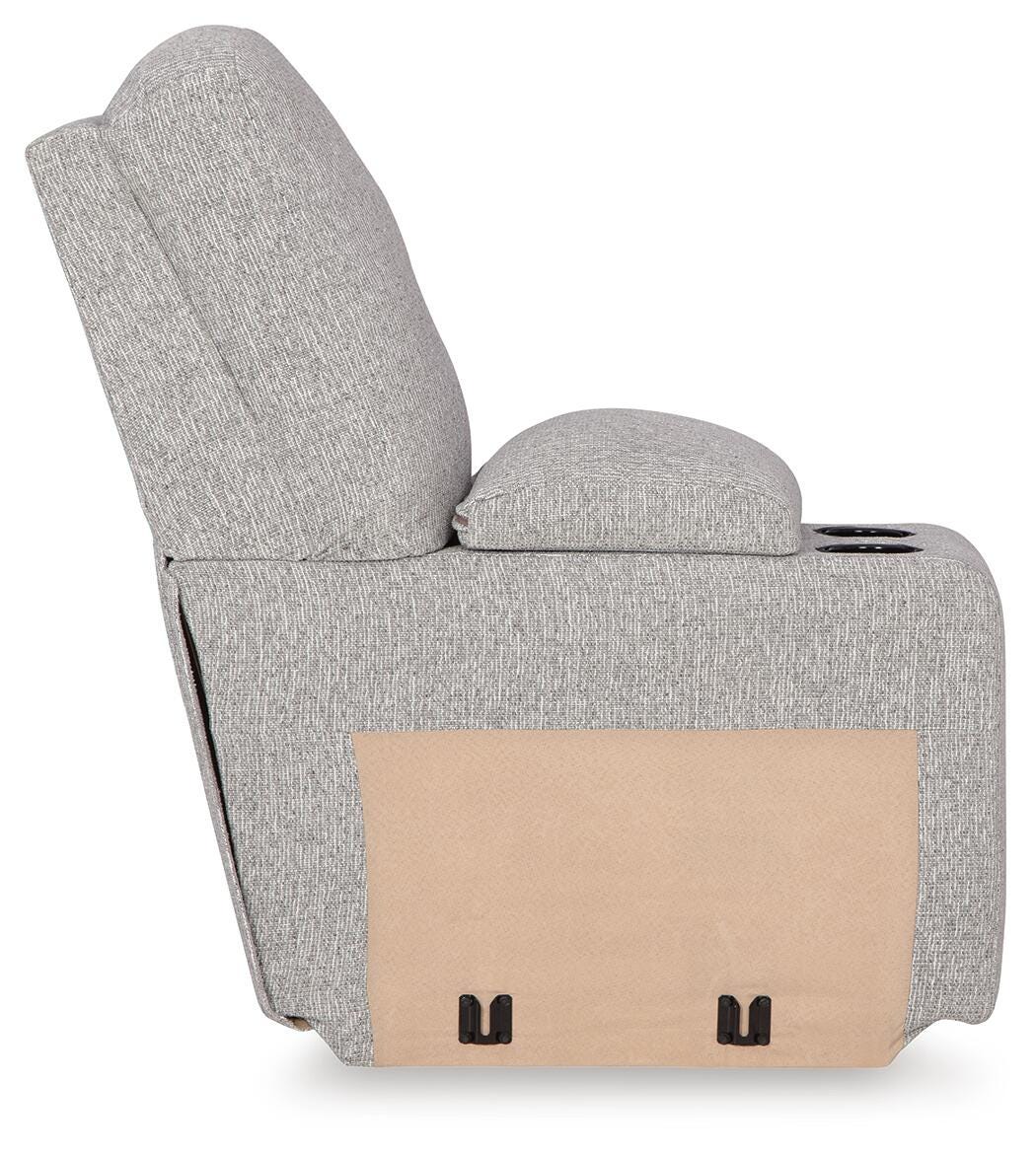 Vantry 7-Piece Power Sectional Reclining Sofa with Storage Console