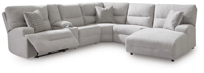 Vantry 6-Piece Power Reclining Sectional with Chaise II