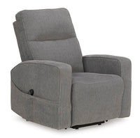 Renzo Power Lift Recliner in Gray