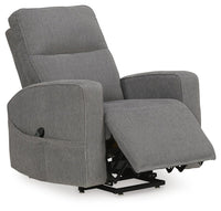 Renzo Power Lift Recliner in Gray