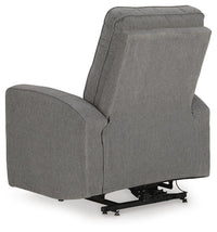 Renzo Power Lift Recliner in Gray