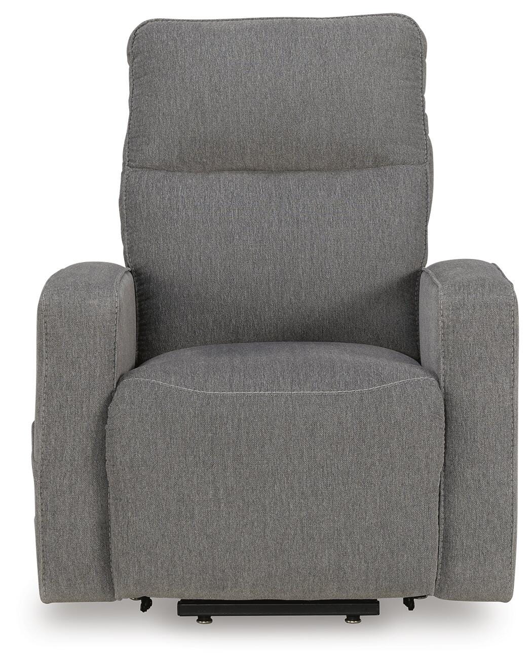 Renzo Power Lift Recliner in Gray