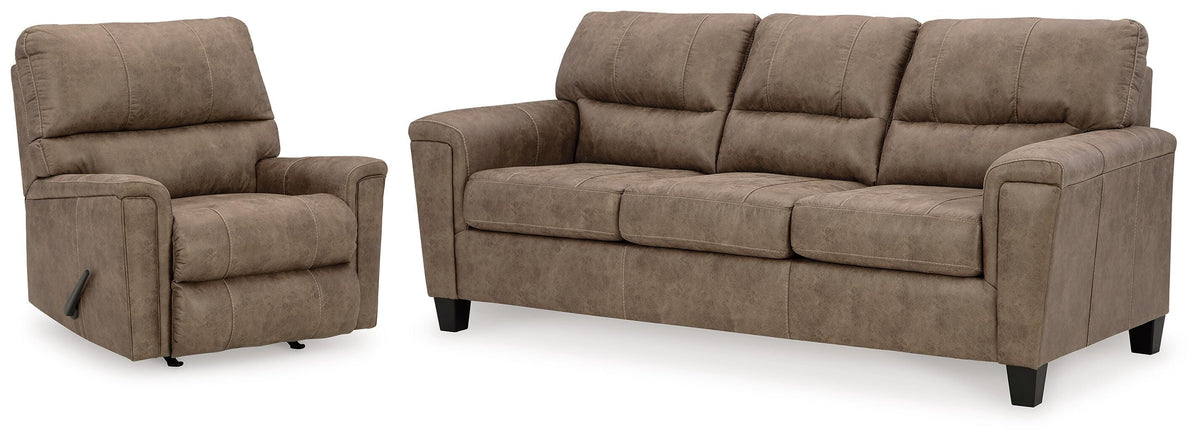 Corren Sofa and Recliner