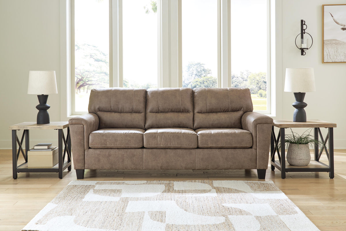Corren Sofa and Loveseat in Fossil