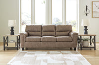 Corren Sofa and Loveseat in Fossil