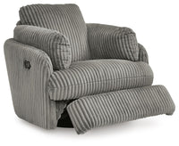 Selkie Swivel Glider Recliner in Fog