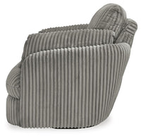 Selkie Swivel Glider Recliner in Fog
