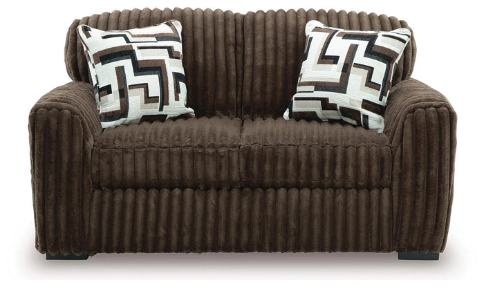 Winslow Loveseat in Chocolate