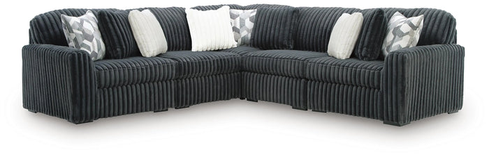 Winslow 5-Piece Sectional in Gunmetal