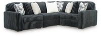 Winslow 4-Piece Sectional in Gunmetal II