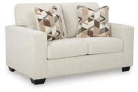 Wrenley Bay Loveseat in Ecru