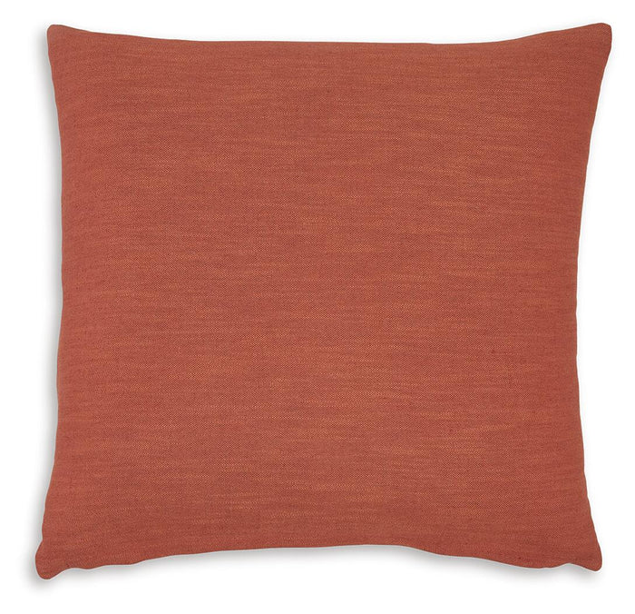 Poppy Park Pillow (Set of 4) in Rust