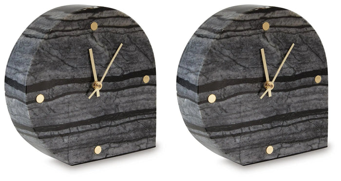 Linden Point Table Clock (Set of 2)