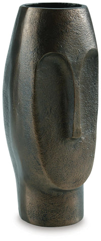 Hadleigh Bay Vase in Antique Bronze Finish