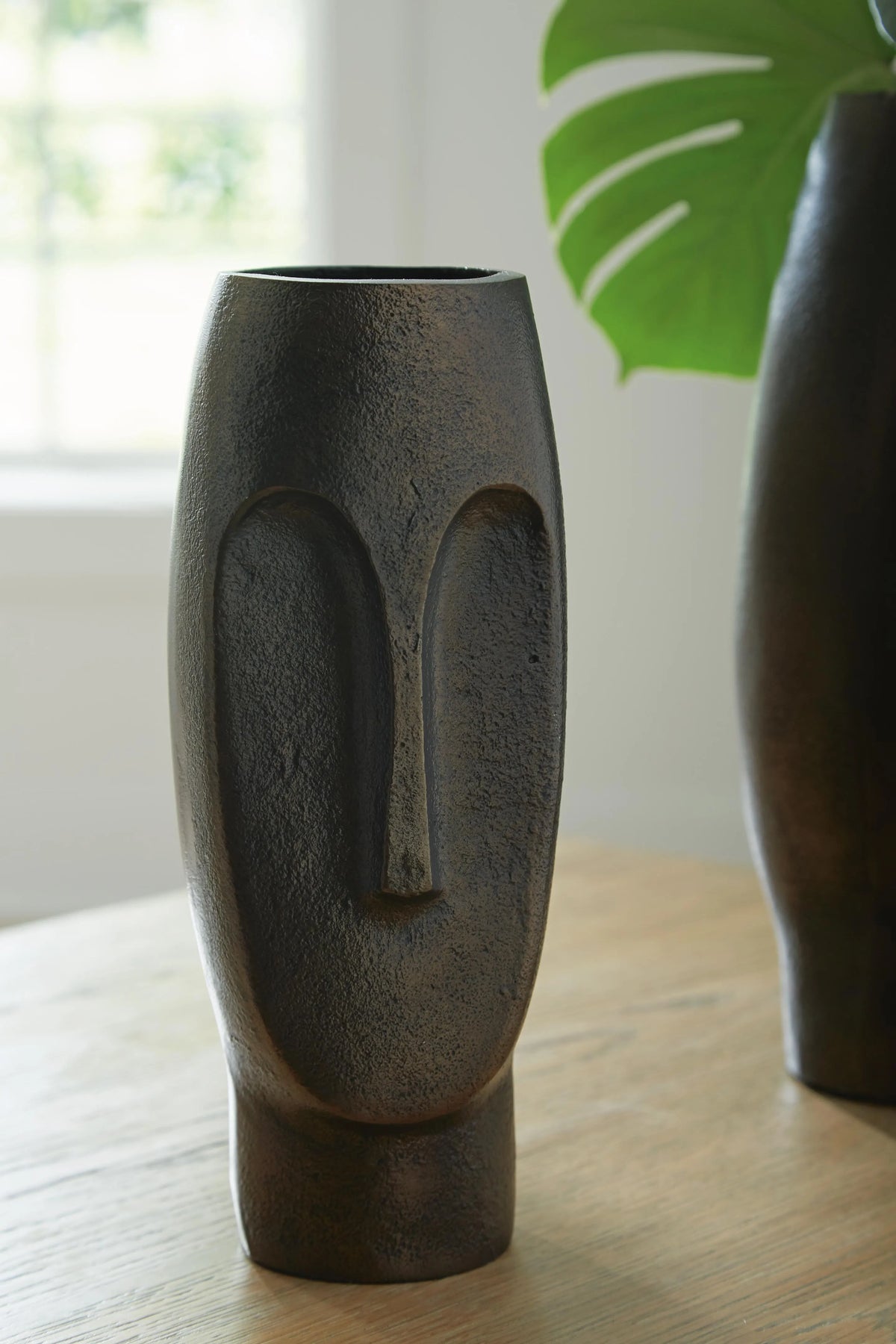 Hadleigh Bay Vase in Antique Bronze Finish