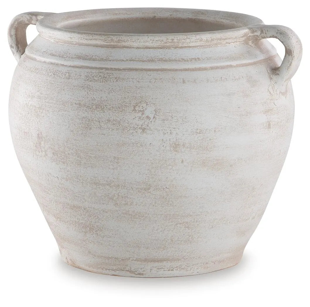 Bundeena Vase in Distressed White