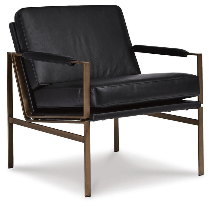 Kellan Park Accent Chair in Black