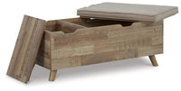 Marigold Storage Bench
