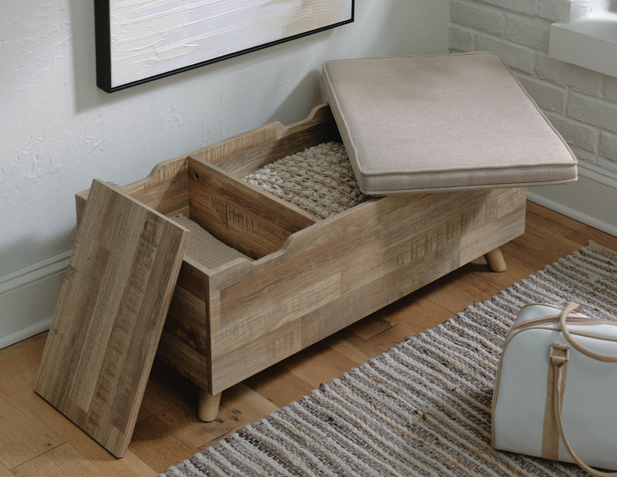 Marigold Storage Bench